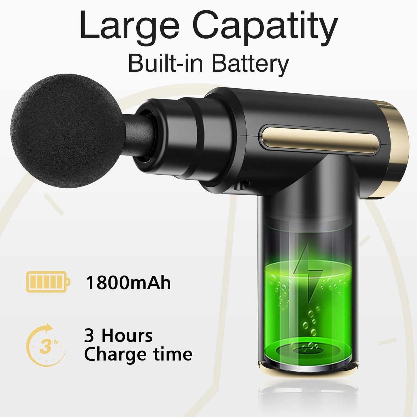 PulsePro Mini Massage Gun – Powerful Relief in Your Pocket