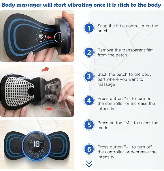 Wireless EMS Body Massager