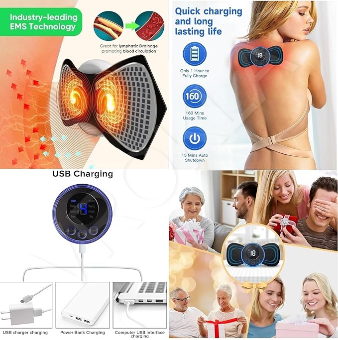 Wireless EMS Body Massager