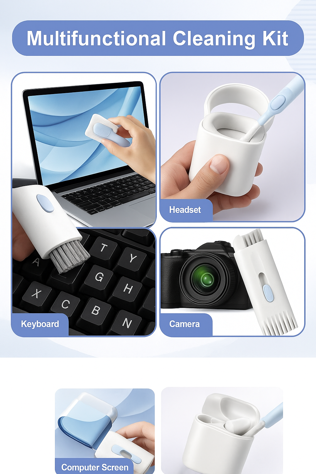7-in-1 Multi-Function Electronics Cleaning Kit